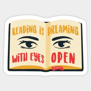 Eyes Open Sticker